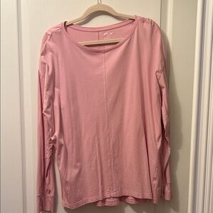 FLX Women's Long Sleeve Tee in Soft Pink